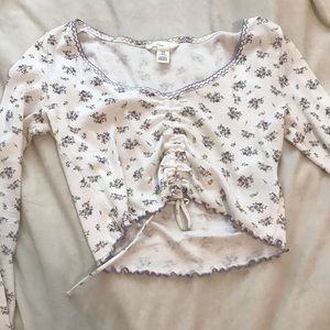 FLORAL LONG SLEEVE